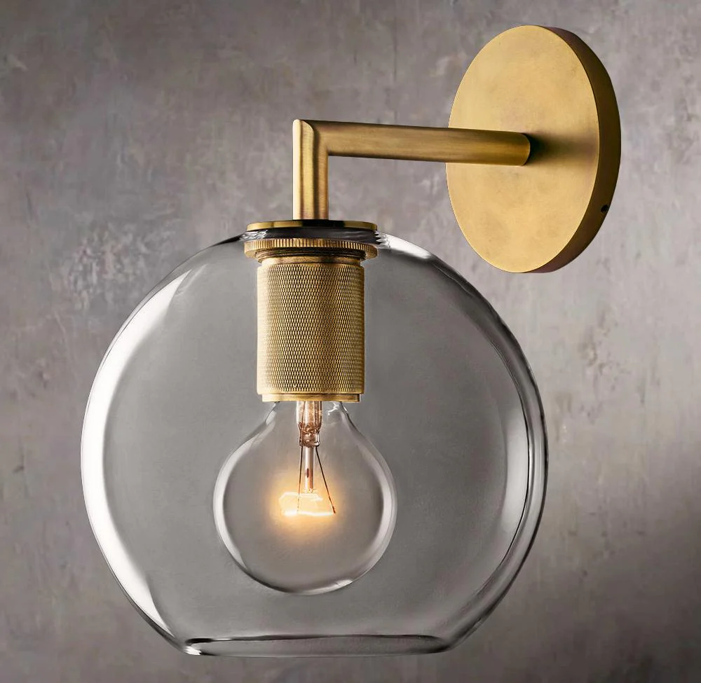 Globo Utility Shade Wall Sconce