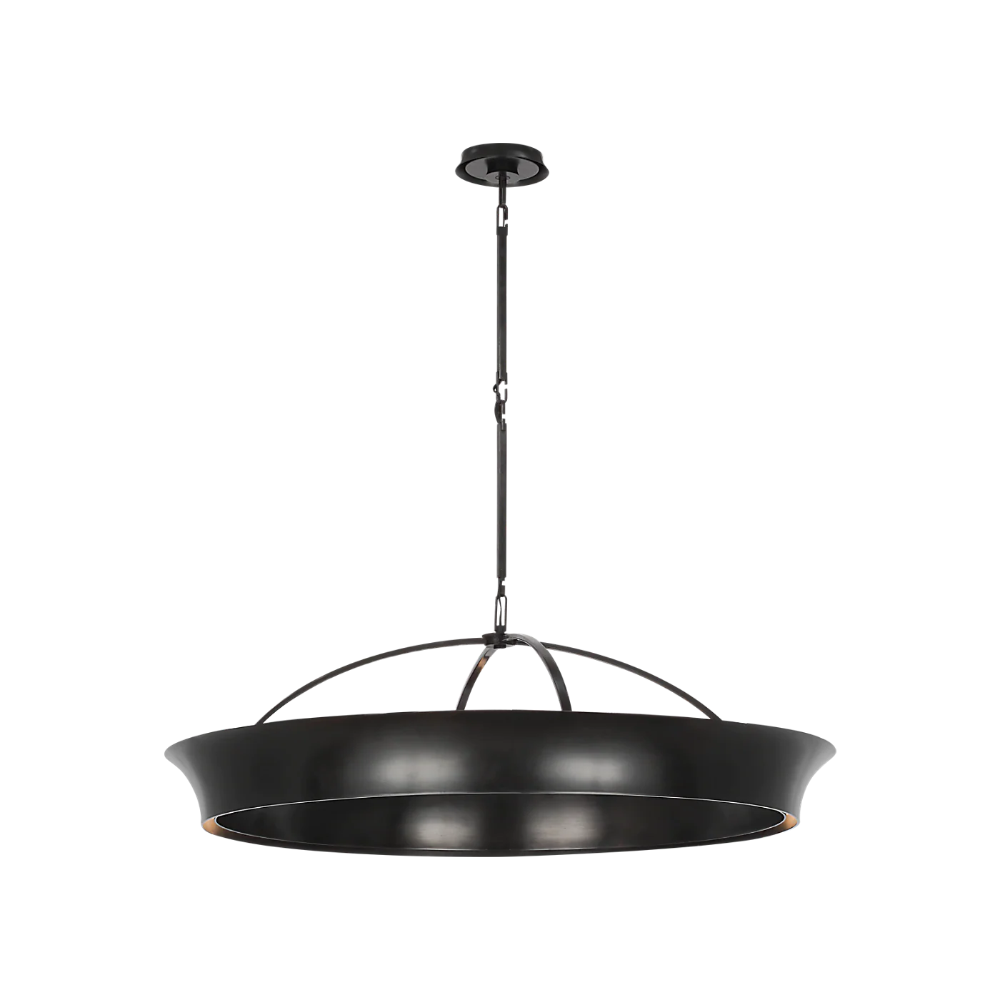 Garland 40" Dual Lit Ring Chandelier - Image 1