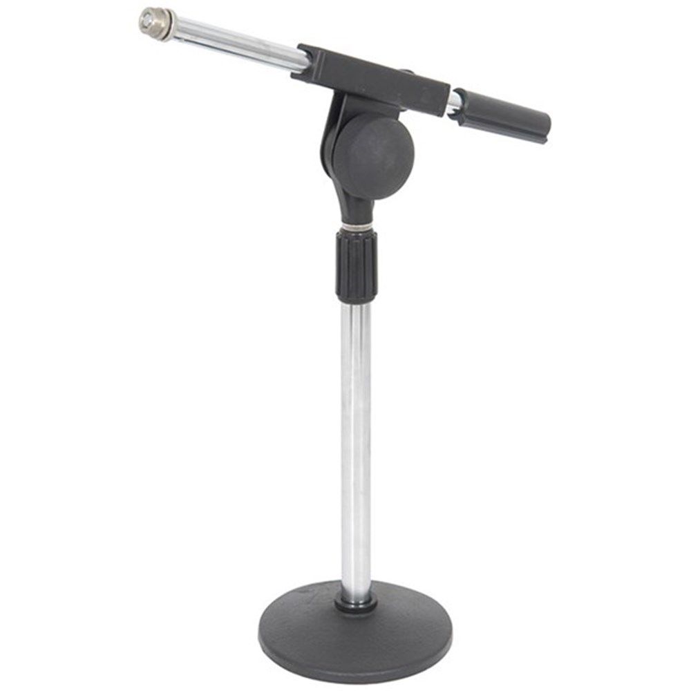 DL Desktop Microphone Stand w/ Boom & Weighted-Base - Image 1