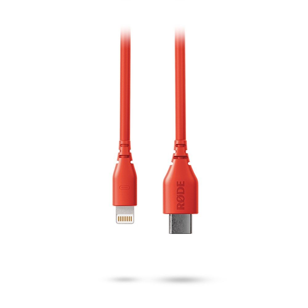 Rode SC21 USB-C to Lightning Cable (Red) - 30cm - Image 1