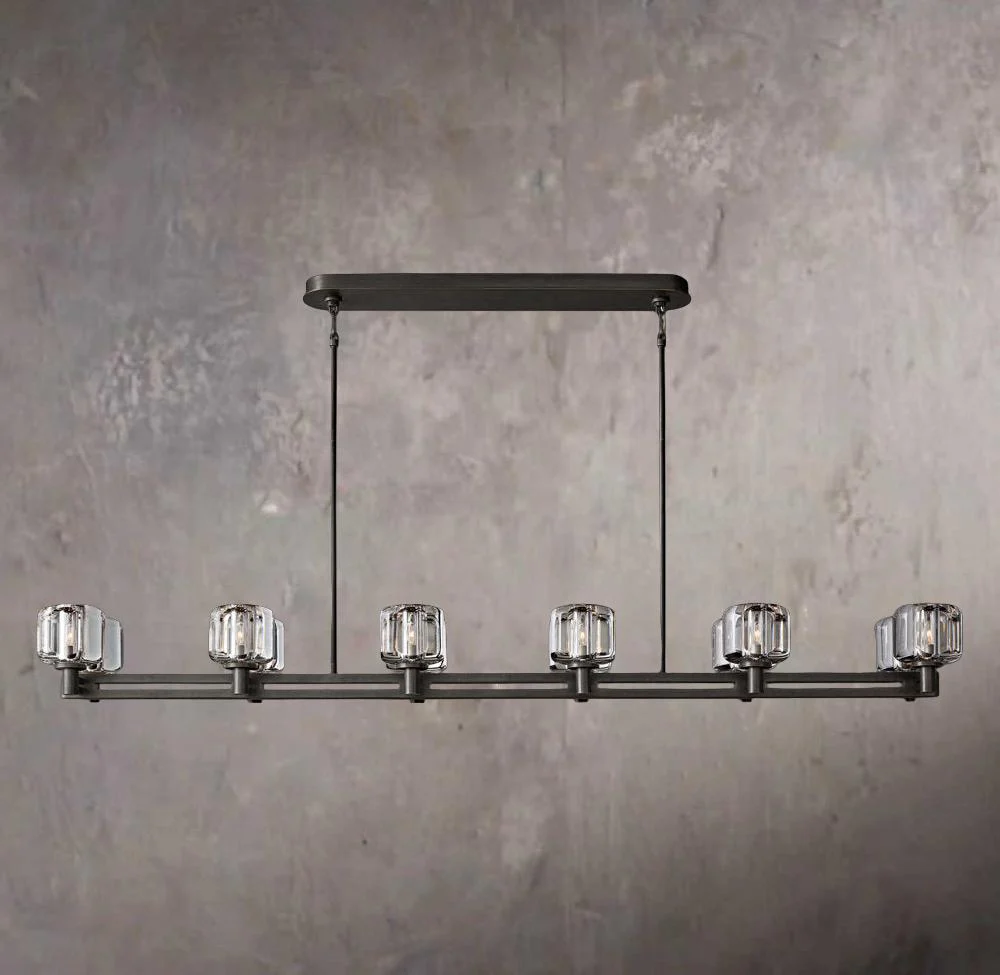 Demarett Dual Linear Chandelier 72" - Image 3