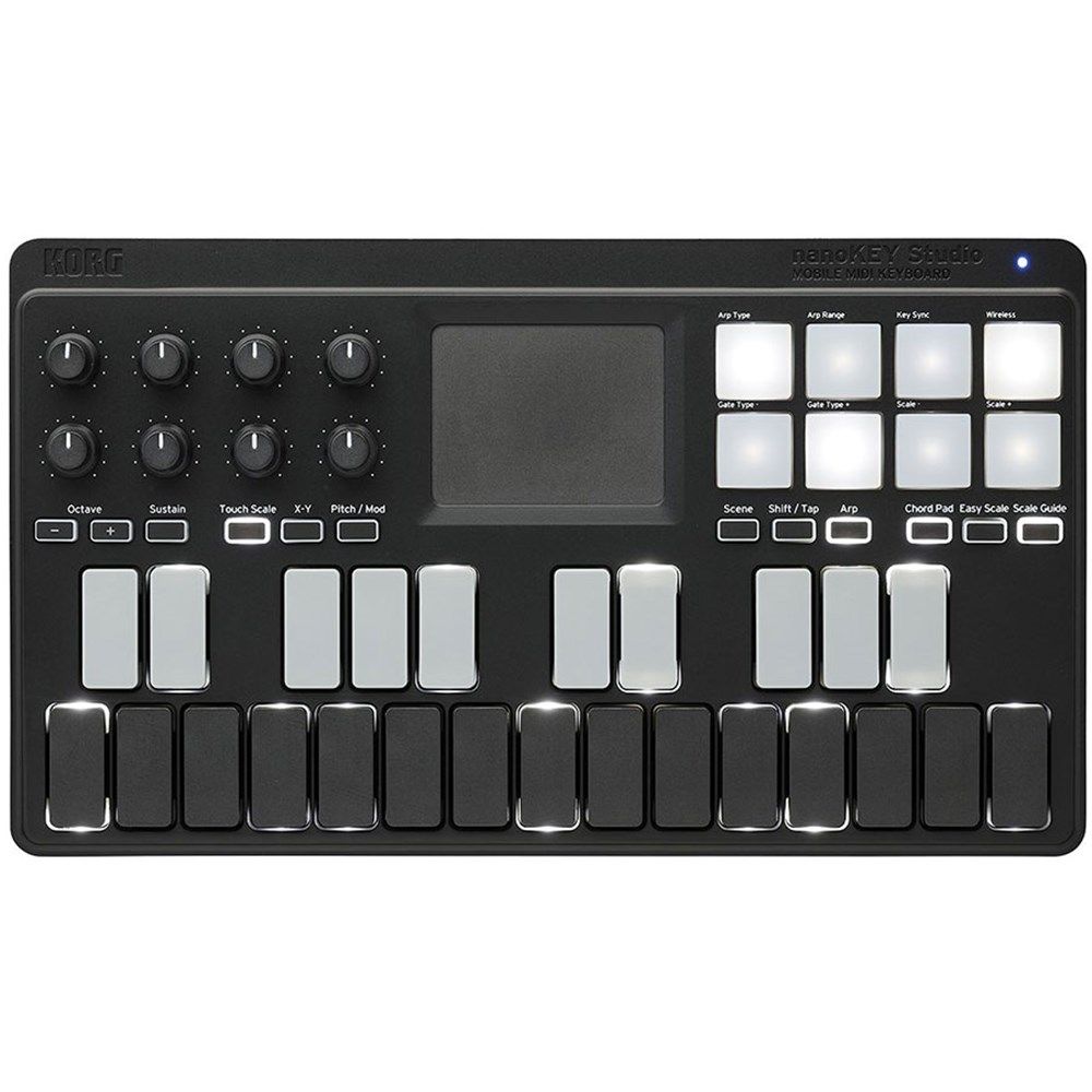 Korg nanoKEY Studio Mobile MIDI Keyboard w/ Bluetooth - Image 1