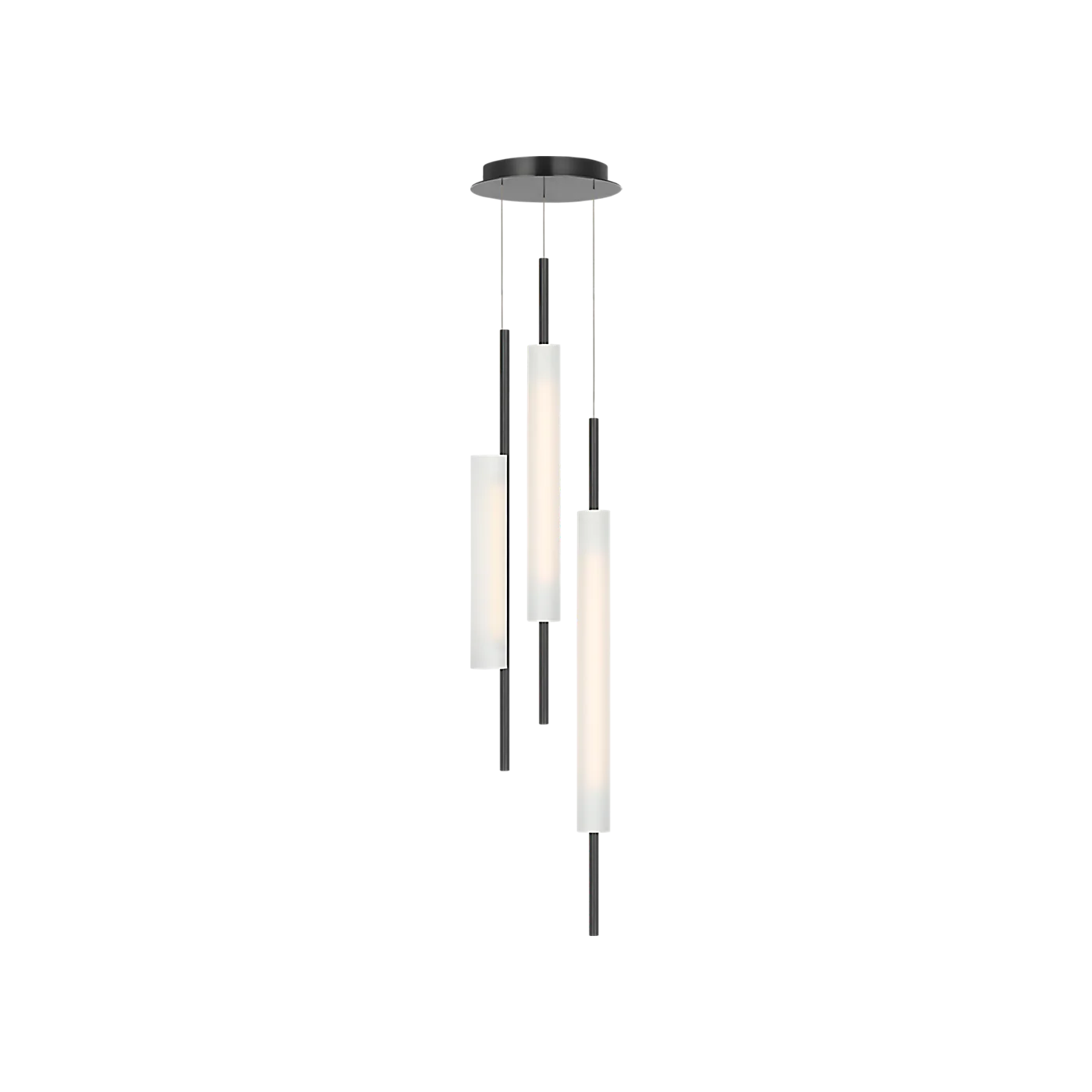 Windchime 12″ 3 Light Chandelier