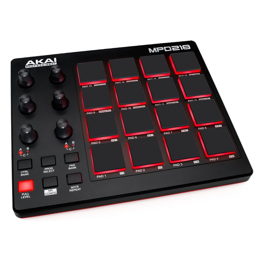 Akai MPD218 Feature-Packed Highly Playable Pad Controller - Image 1
