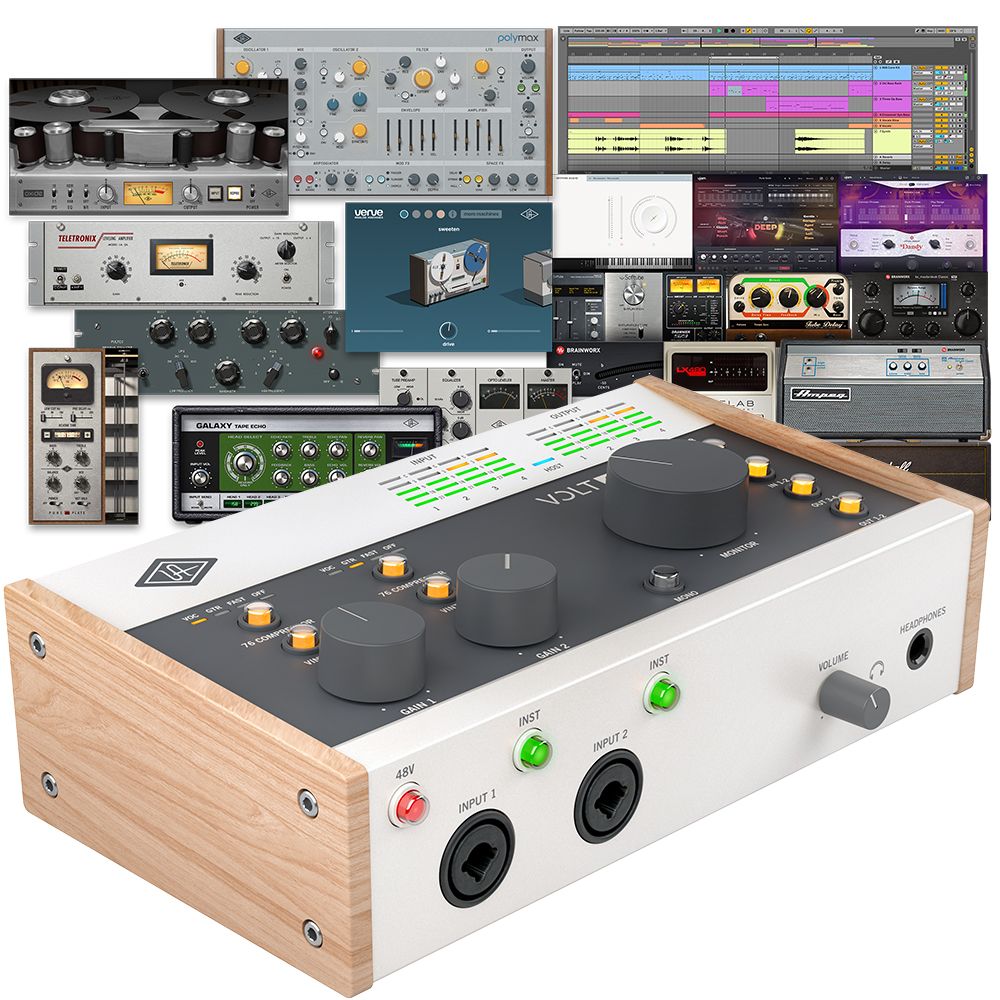 Universal Audio Volt 476 4-In/4-Out USB 2.0 Interface w/ Built-In 76 Compressor - Image 1