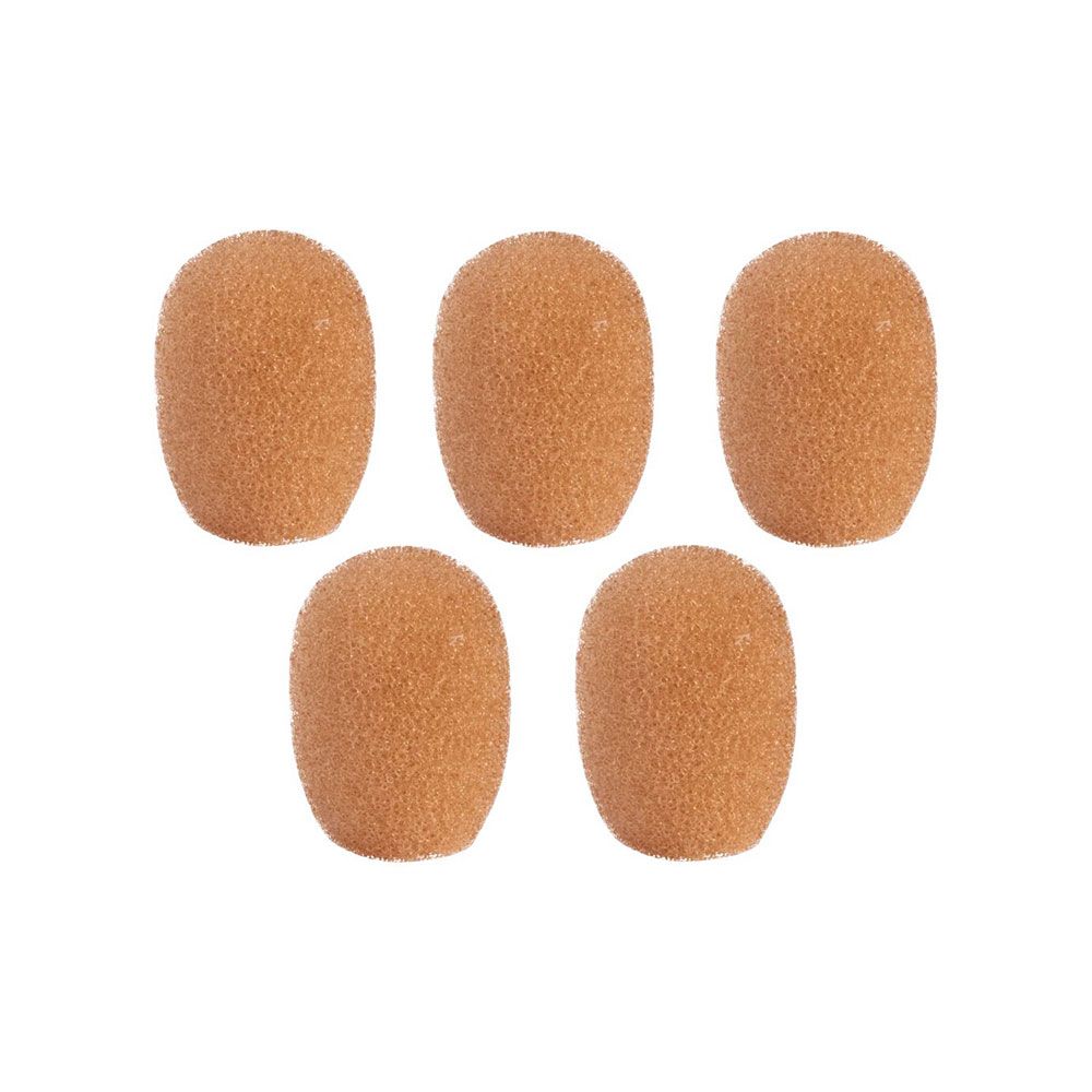 Shure RPM40WSC Windscreens for TwinPlex TL/TH (5-Pack) (Cocoa) - Image 1