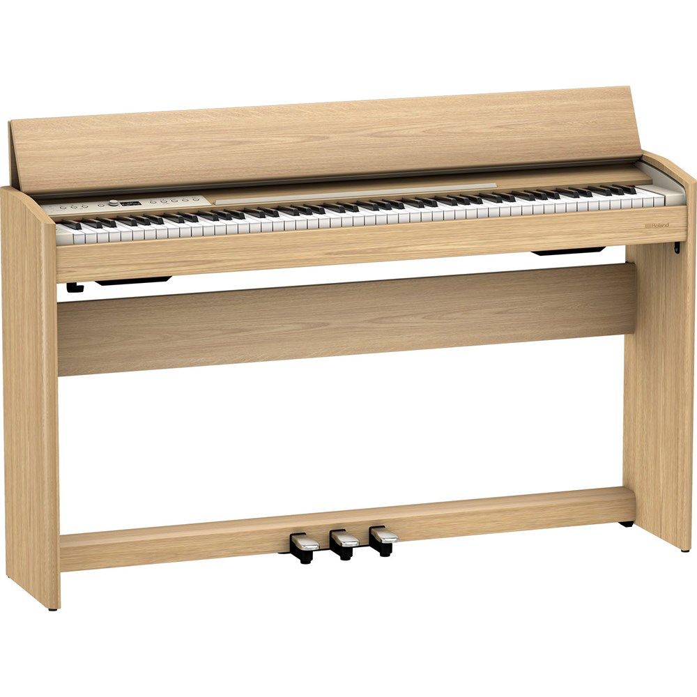 Roland F701 Digital Piano (Light Oak) - Image 1