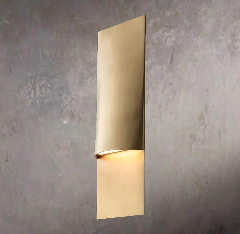 Tazaa Tall Rectangular Wall Sconce