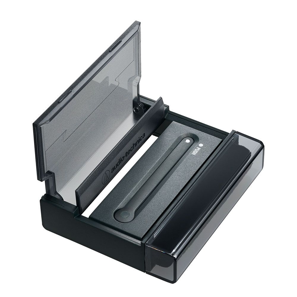 Audio Technica AT6028 Record Cleaning Tool with Record Cover Stand - Image 1