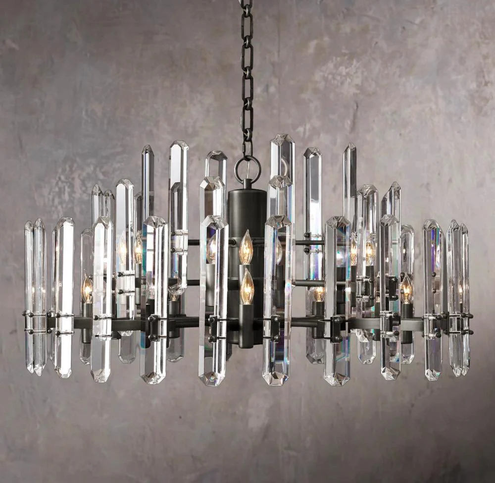 Bonnington Circular Pendant Light 36" - Image 3