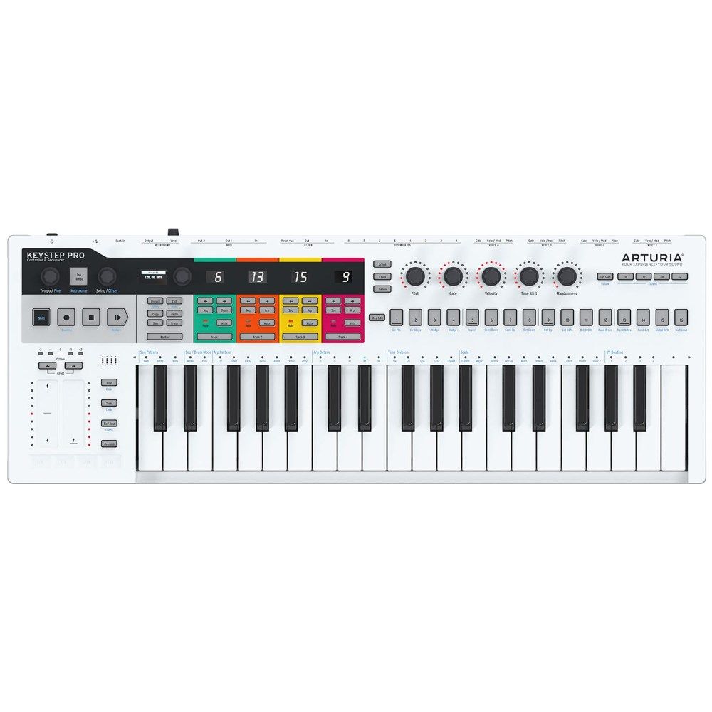 Arturia KeyStep Pro All-In-One Polyphonic Step Sequencer & Keyboard Controller - Image 1