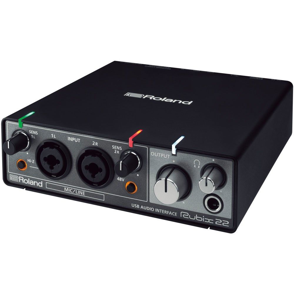 Roland Rubix 22 2-in/2-out High-Resolution USB Audio Interface for PC, Mac & iPad - Image 1