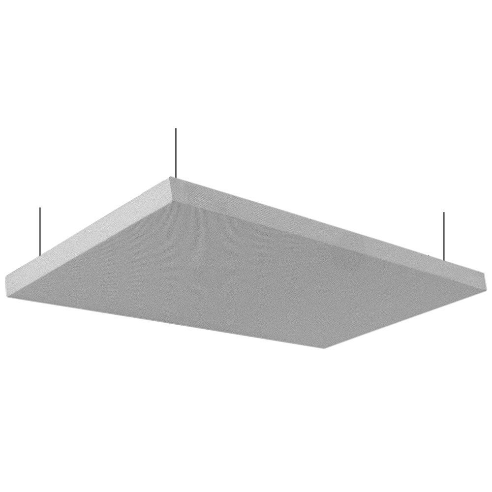 Primacoustic Nimbus Acoustic Ceiling Cloud w/ Hanging Kit - 24" x 48" x 1.5" (Grey) - Image 1