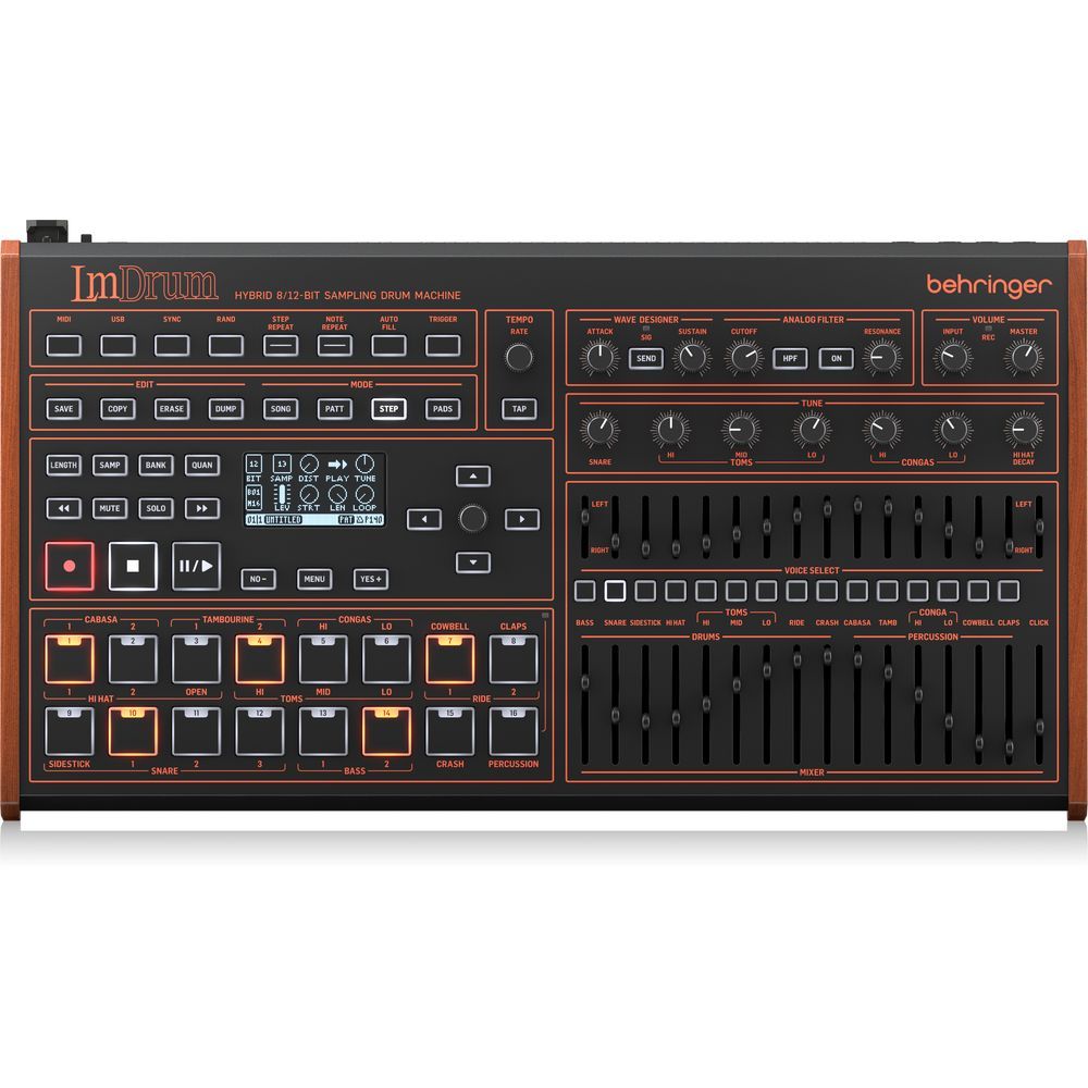 Behringer LM DRUM Classic Hybrid Sampling Drum Machine - Image 1