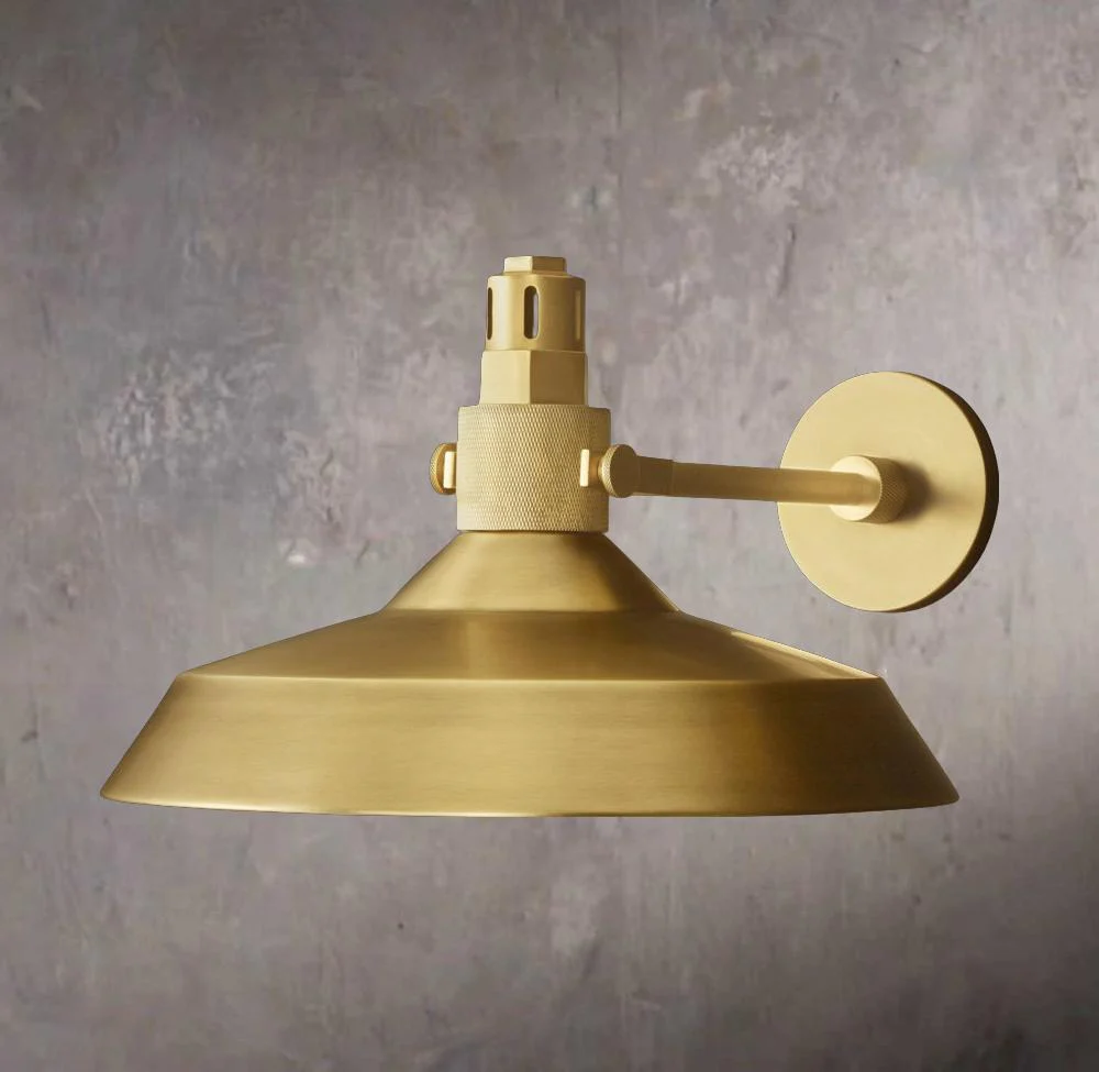 Condore Metal Shade Wall Sconce