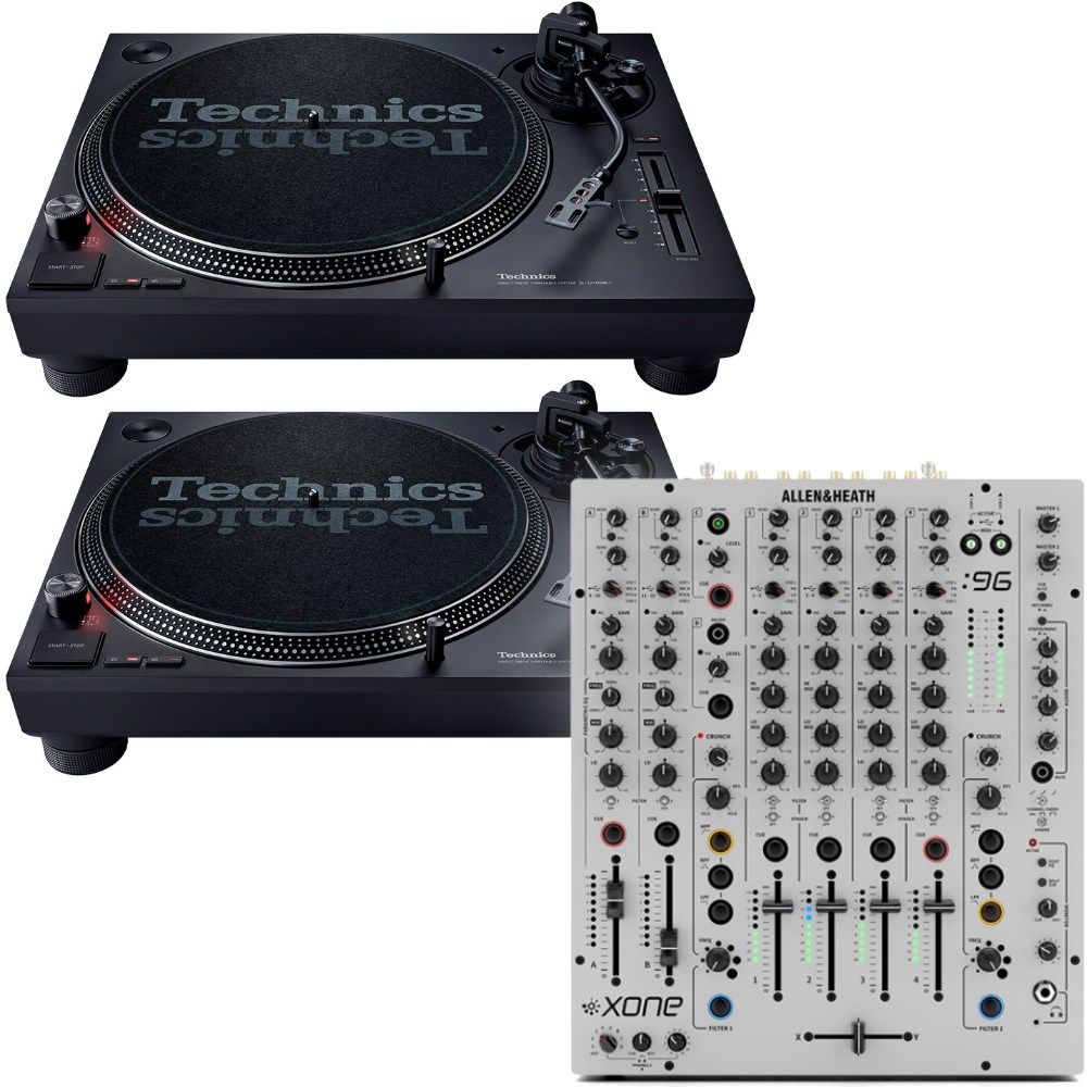 Technics SL1210 MK7 Premium DJ Pack w/ Allen & Heath Xone:96 Mixer - Image 1
