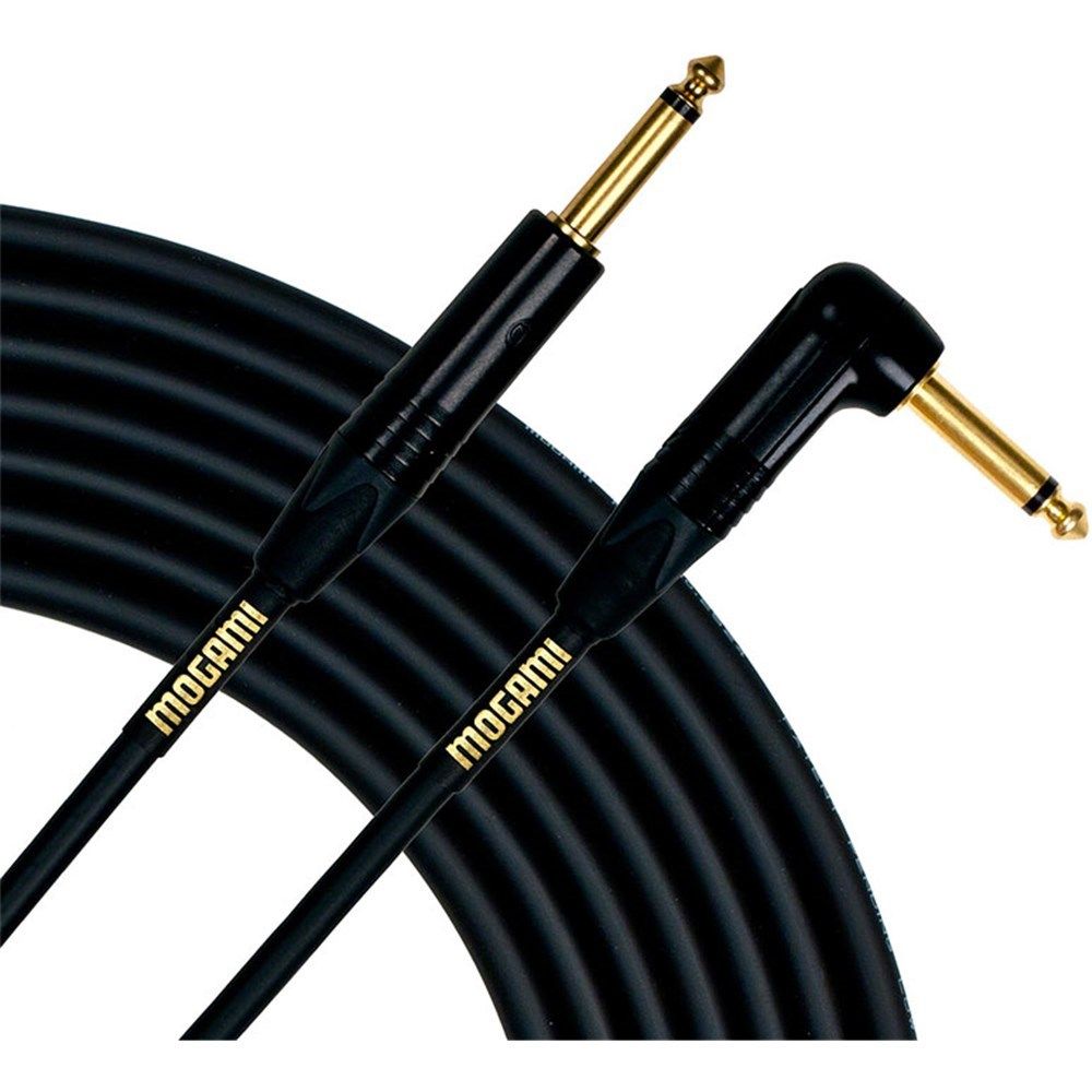 Mogami Gold Instrument Cable Right-Angled TS - TS (18ft) - Image 1