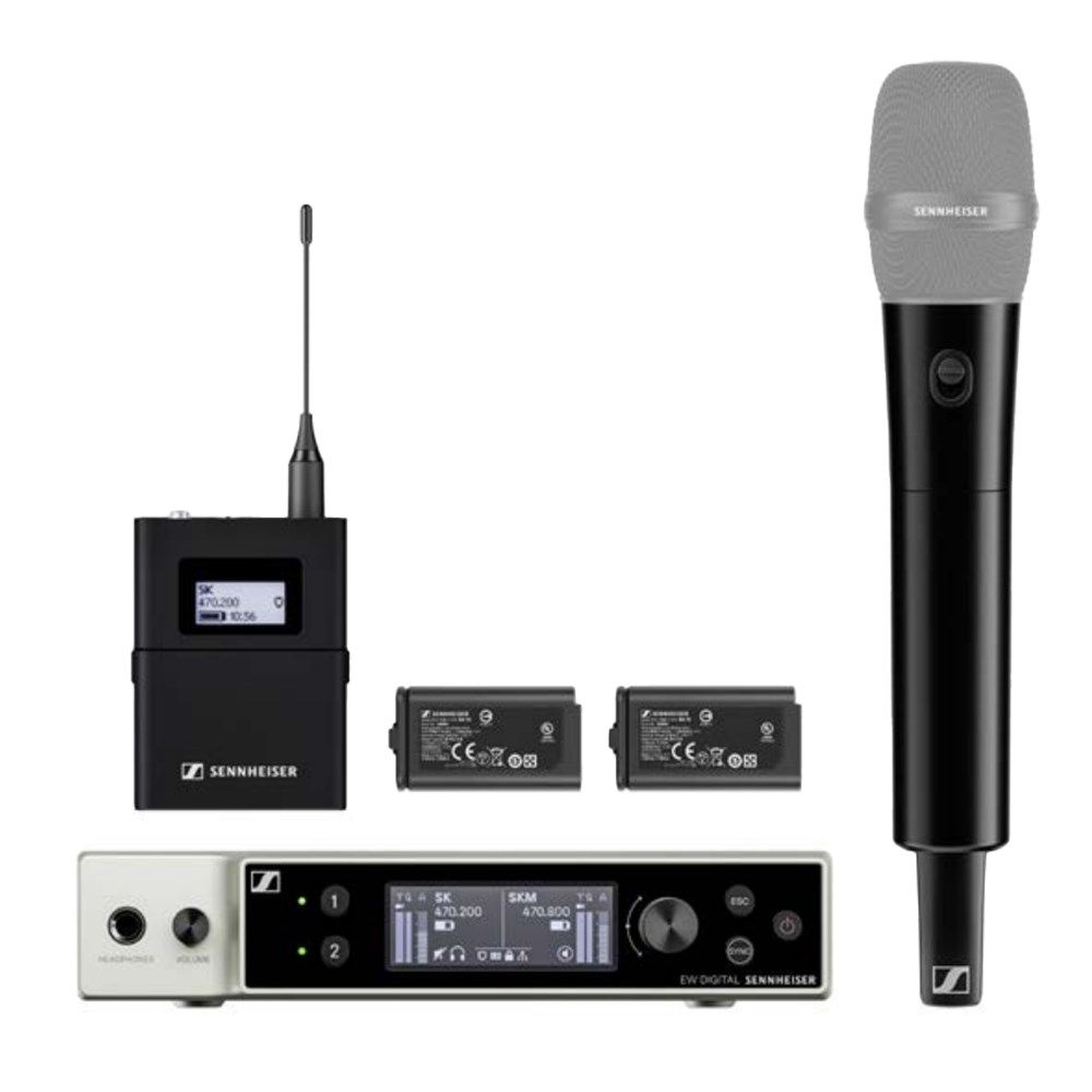 Sennheiser Evolution Wireless EW-D SK / SKM-S Base Set (Y1-3 Frequency Range) - Image 1