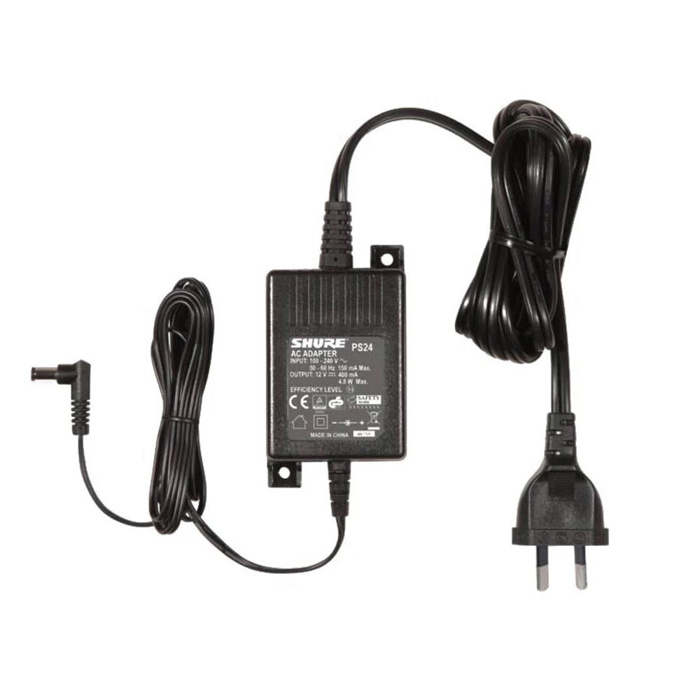 Shure PS24 Power Supply for SVX/PGXD/BLX/GLXD/SLX/QLXD - Image 1