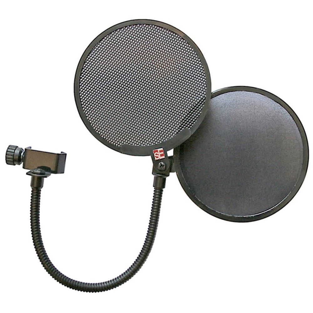 sE Electronics Dual Pro Mic Pop Shield (Metal & Fabric) - Image 1