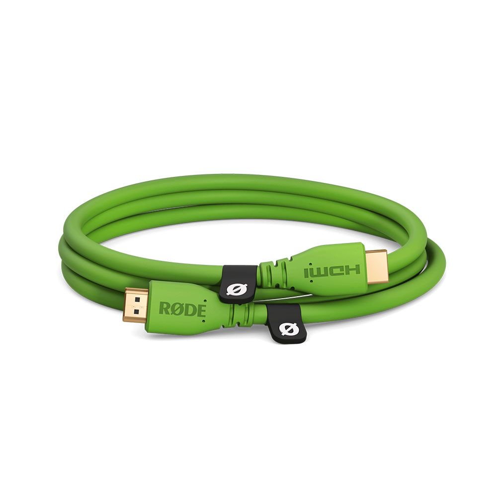 Rode HDMI Cable (1.5m) (Green) - Image 1