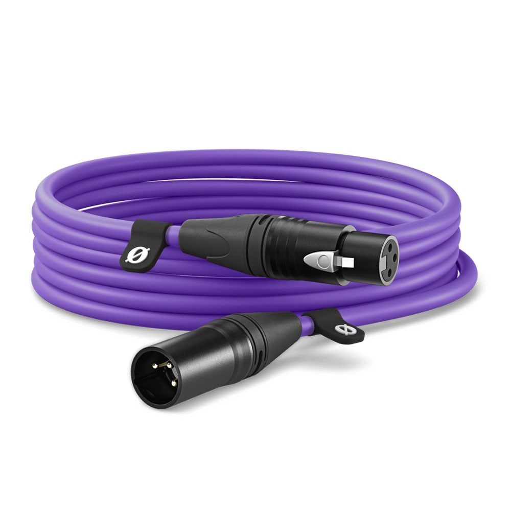 Rode Premium XLR Cable - 6m (Purple) - Image 1