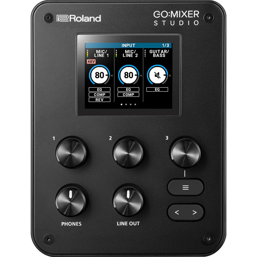 Roland GO:MIXER STUDIO Audio Mixer for Mobile Devices and PC - Image 1
