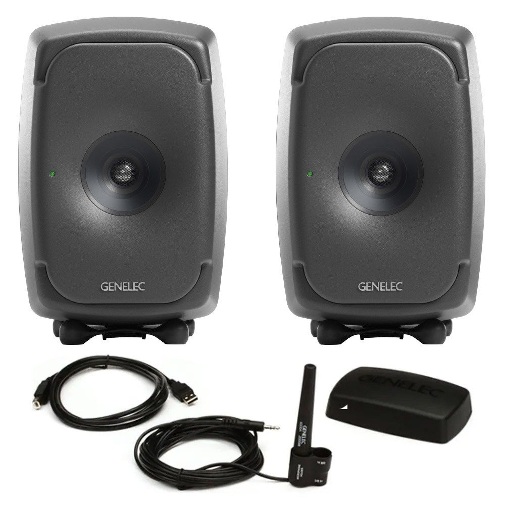 Genelec 8341A SAM 6.5" Powered 3-Way Studio Monitor (Pair) w/ FREE GLM Kit - Image 1