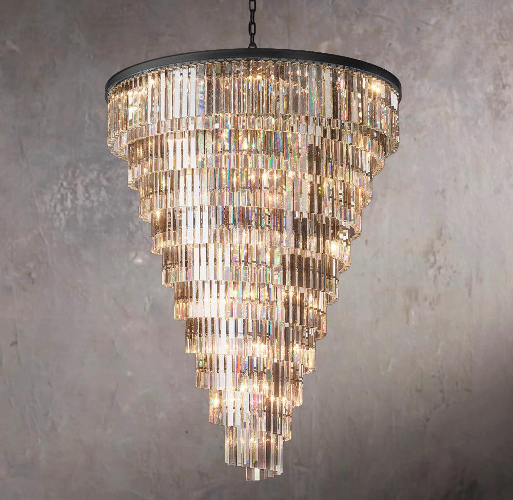 Spiral Pendant Light 48″