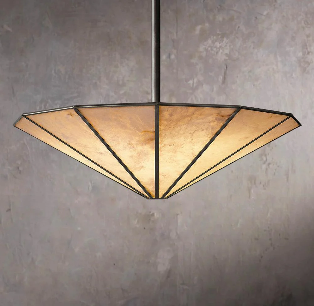 Lucette Circular Pendant Ceiling Lamp 36" - Image 1