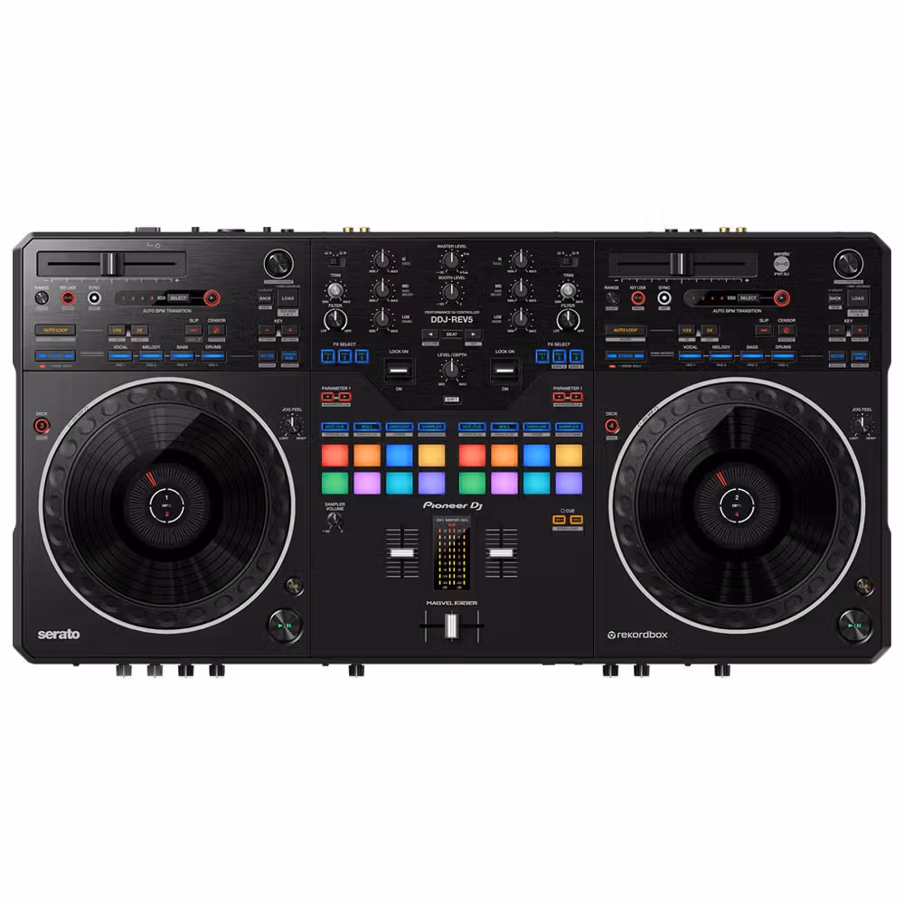 Pioneer DDJREV5 Professional Scratch Style Two Channel DJ Controller - Image 1