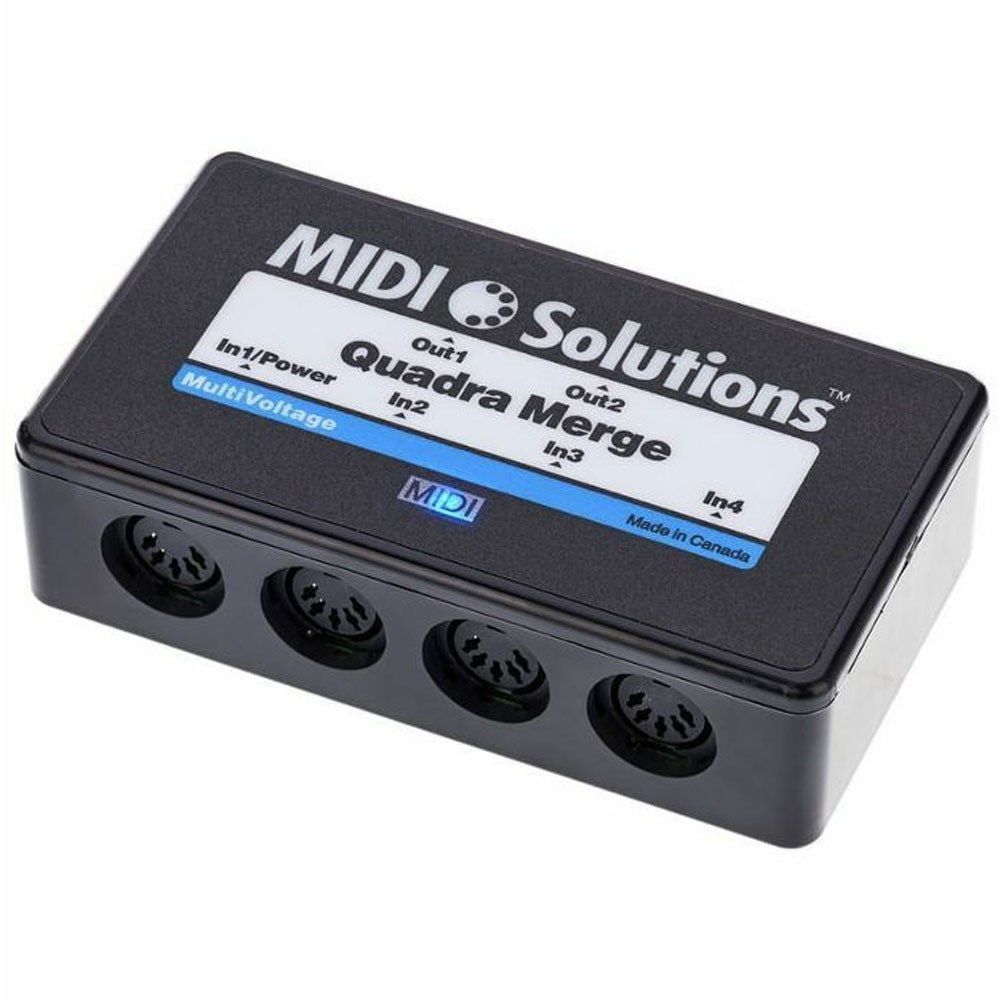 MIDI Solutions 4-In/2-Out Quadra Merge - Image 1