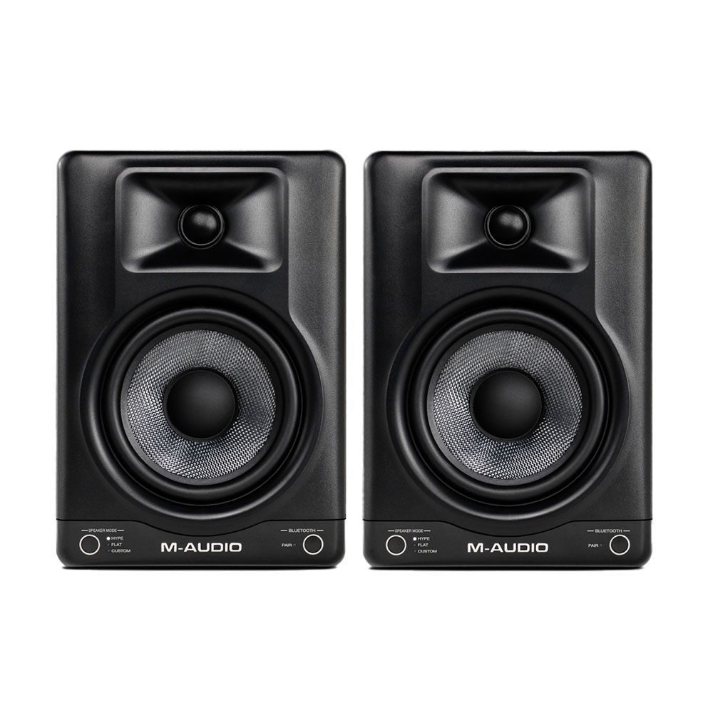 M-Audio BX5BT 5" Powered Desktop Studio Monitors (Pair) w/ Bluetooth & APP Control - Image 1