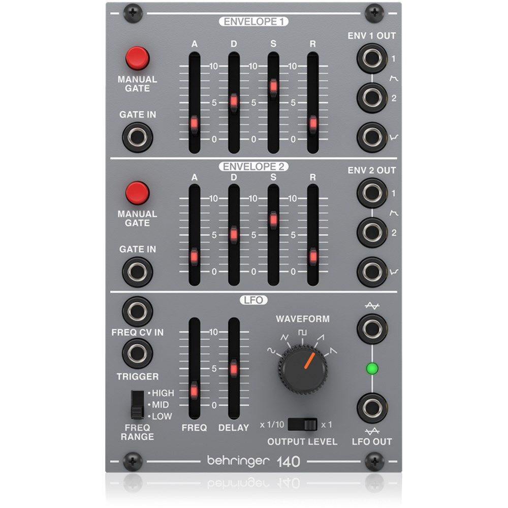 Behringer 140 Legendary Analogue Dual Envelope/LFO Module for Eurorack - Image 1