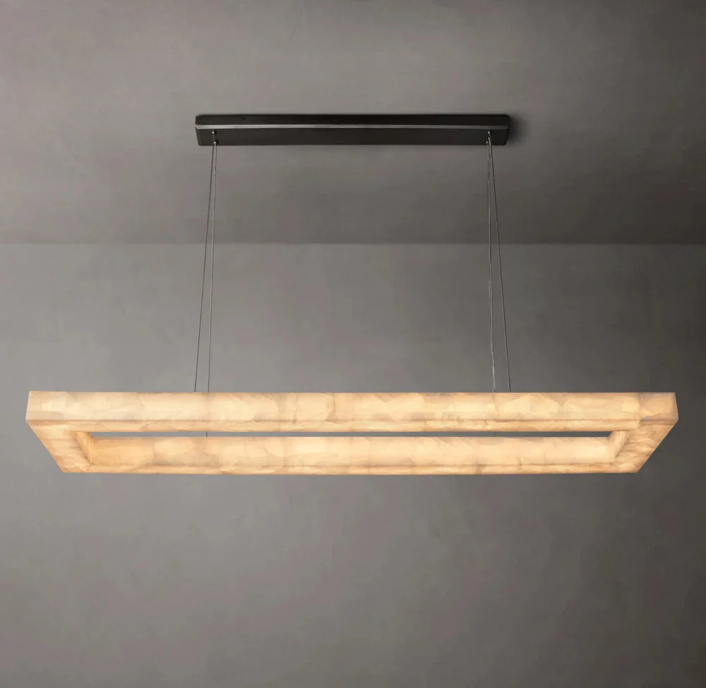 Rivages Glow Rectangular Chandelier 72" - Image 3
