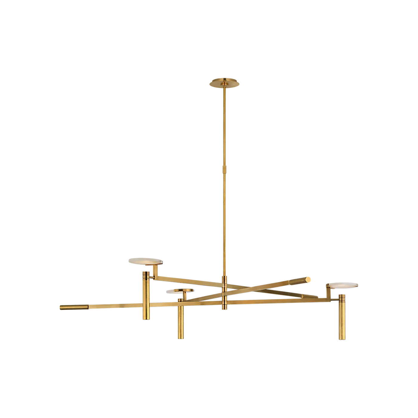 Melange Grande Floating Disc Chandelier - Image 1