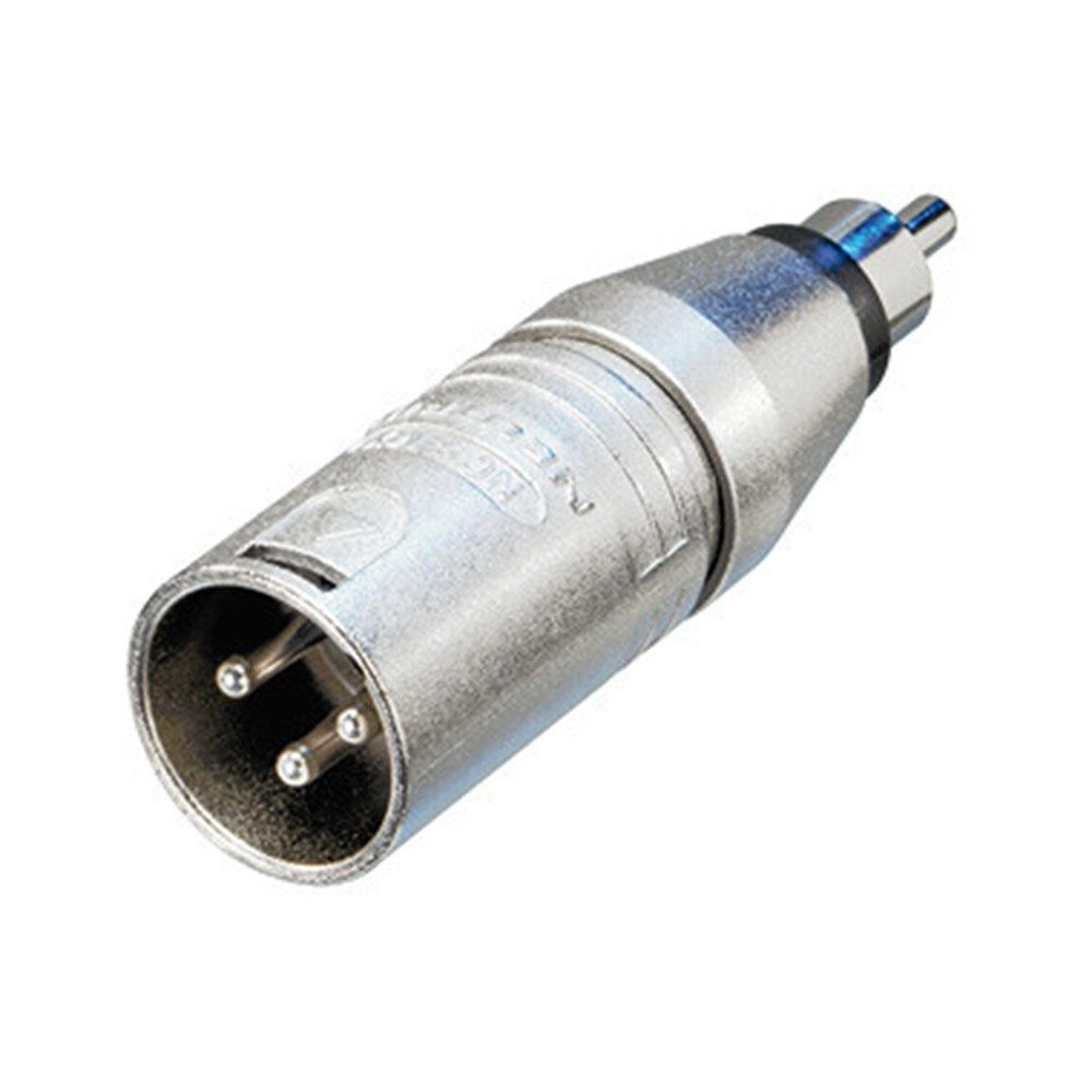 Neutrik NA2MPMM XLR Male to Male Phono (RCA) Plug - Image 1