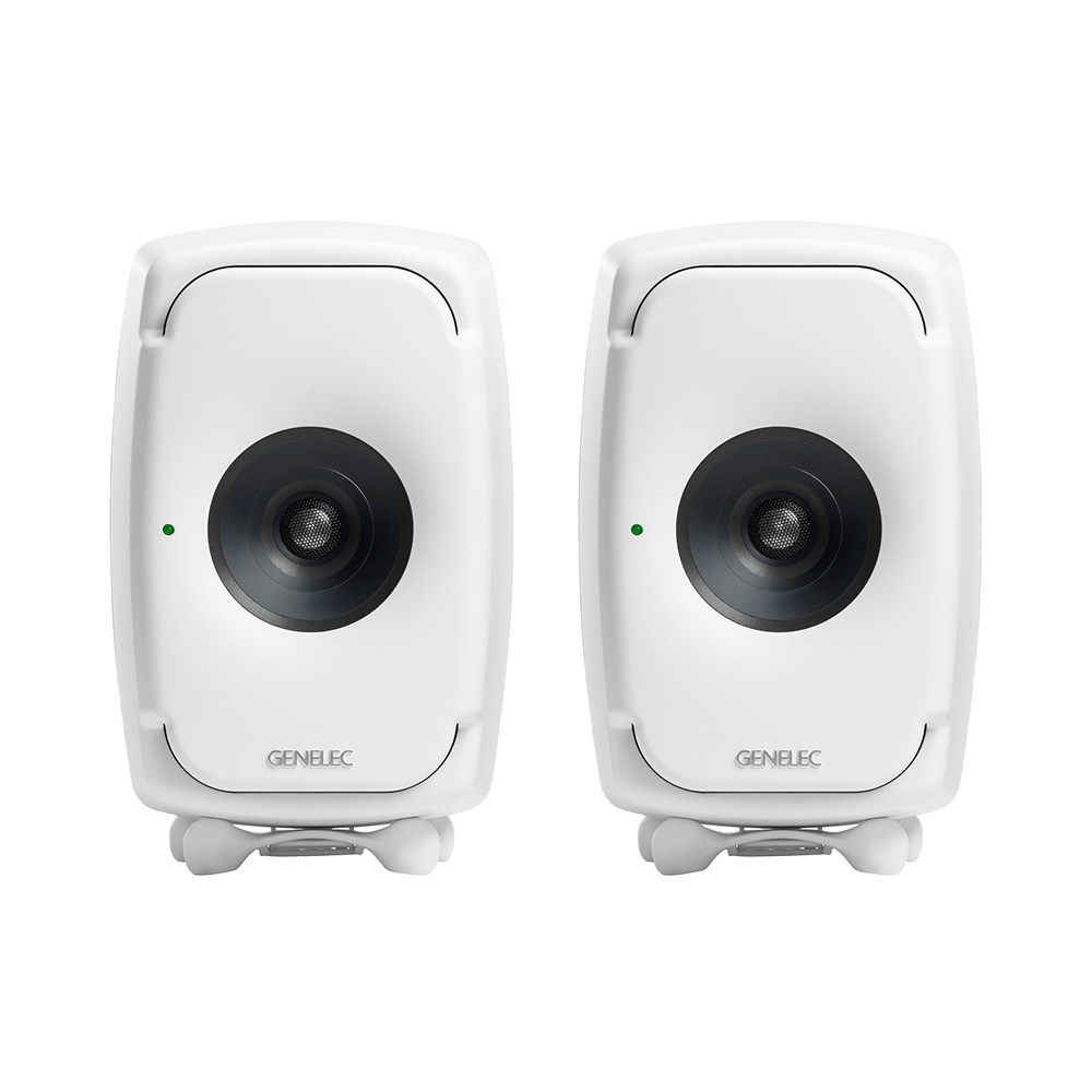 Genelec 8331A The Ones 5" SAM 3-Way Powered Studio Monitors (White) (Pair) - Image 1