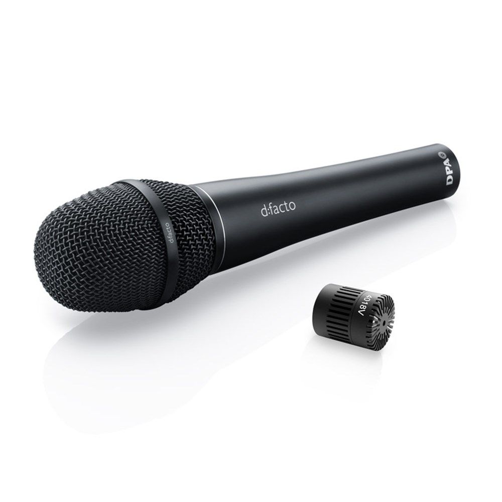 DPA d:facto 4018V Softboost Supercardioid Vocal Microphone (Black) - Image 1