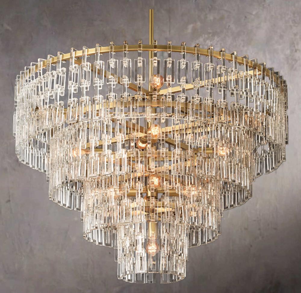 Marignane Layered Round Chandelier 48" - Image 1
