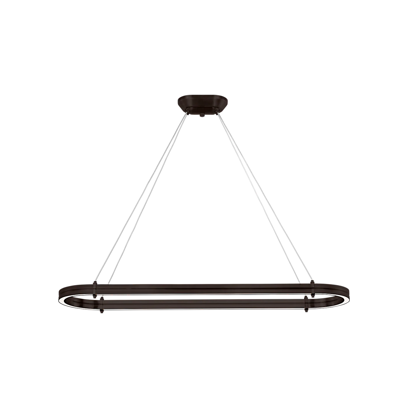 Paxton 54" Oval Linear Chandelier - Image 2