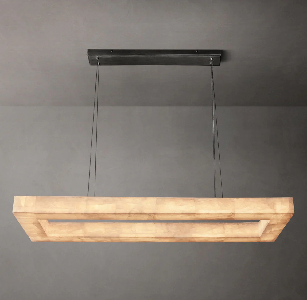 Rivages Glow Rectangular Chandelier 54" - Image 3