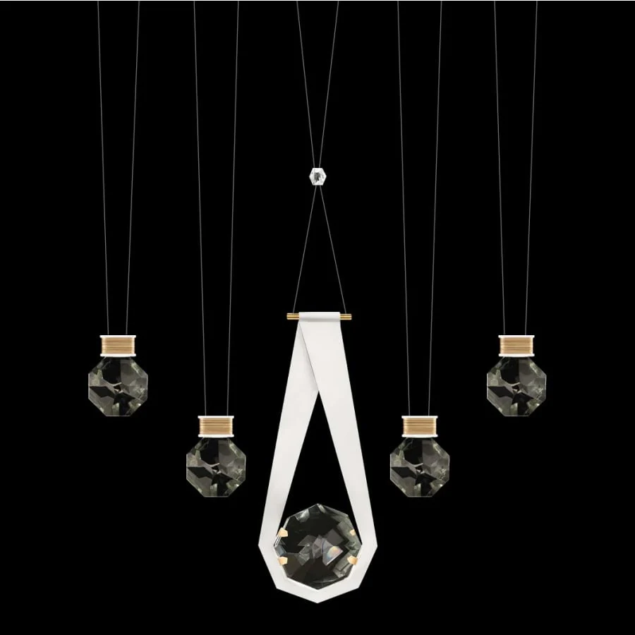Fine Art Handcrafted Lighting ARIA 10 Light 43" Wide LED Linear Pendant - Image 1