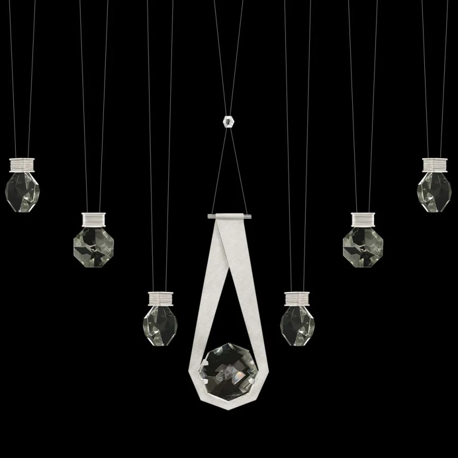 Fine Art Handcrafted Lighting ARIA 14 Light 60" Wide LED Crystal Pendant - Image 1