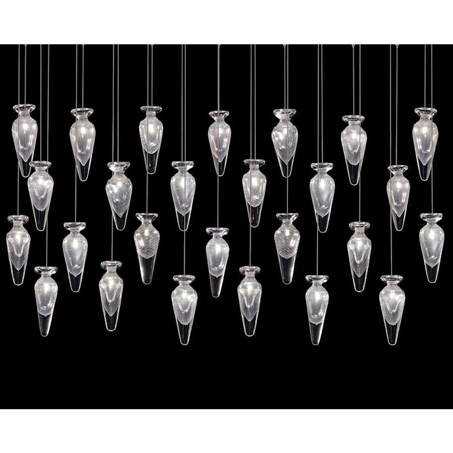 Fine Art Handcrafted Lighting Essence 26 Light 54" Wide LED Linear Pendant - Image 1