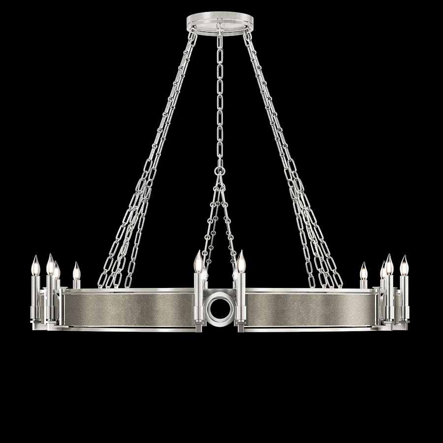 Fine Art Handcrafted Lighting Mirage 12 Light 50" Wide Taper Candle Style Chandelier - Image 2