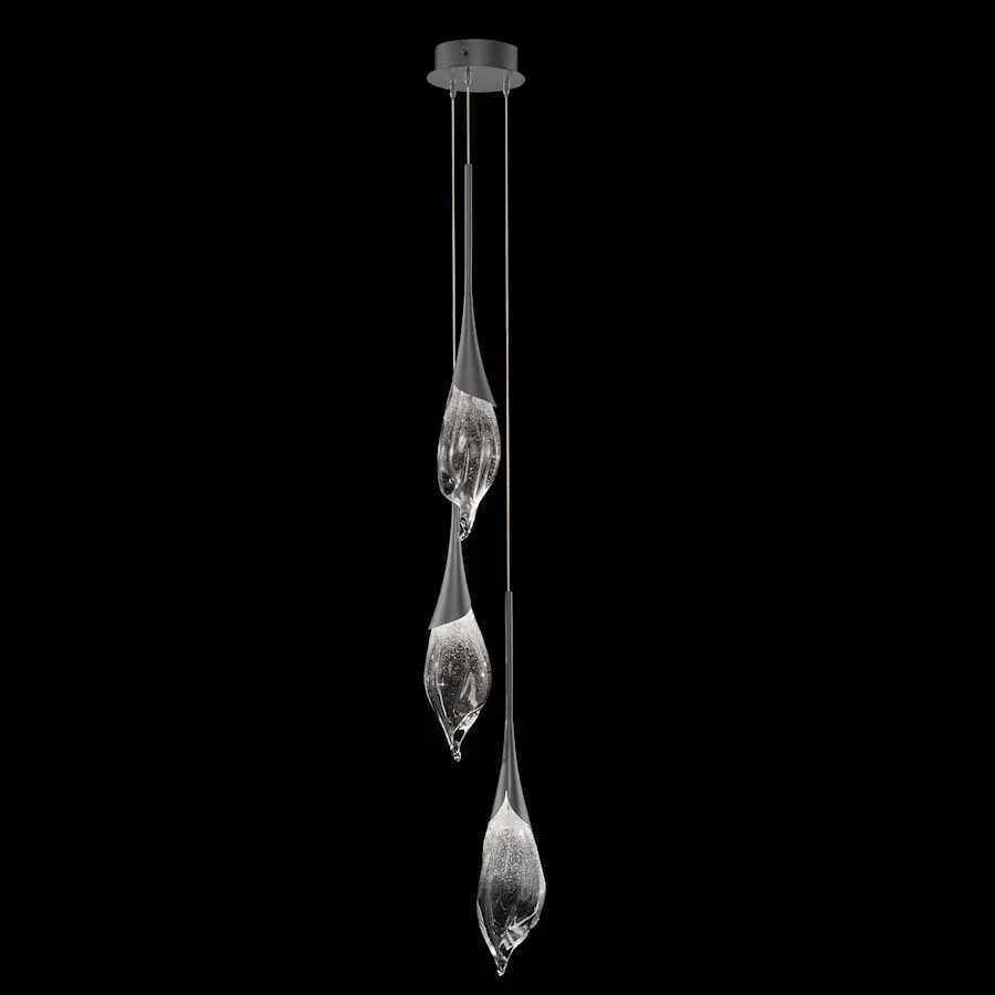 Fine Art Handcrafted Lighting Mayu 10" Wide LED Multi Light Pendant - Image 2