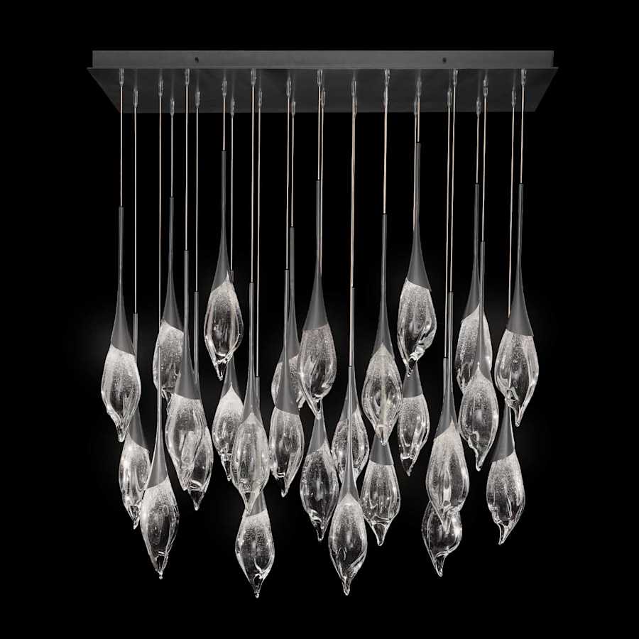 Fine Art Handcrafted Lighting Mayu 54" Wide LED 26 Light Linear Pendant - Image 2