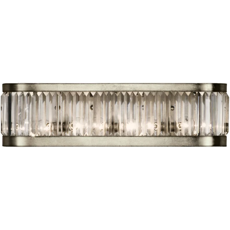 Fine Art Handcrafted Lighting Crystal Enchantment Four-Light Wall Sconce with Multi-Faceted Crystal Panels - Image 1