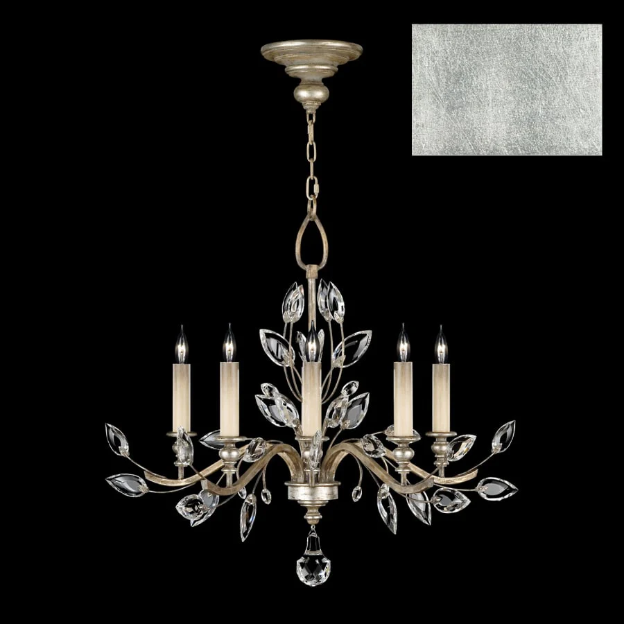 Fine Art Handcrafted Lighting Crystal Laurel 5 Light 32" Wide Crystal Chandelier - Image 2